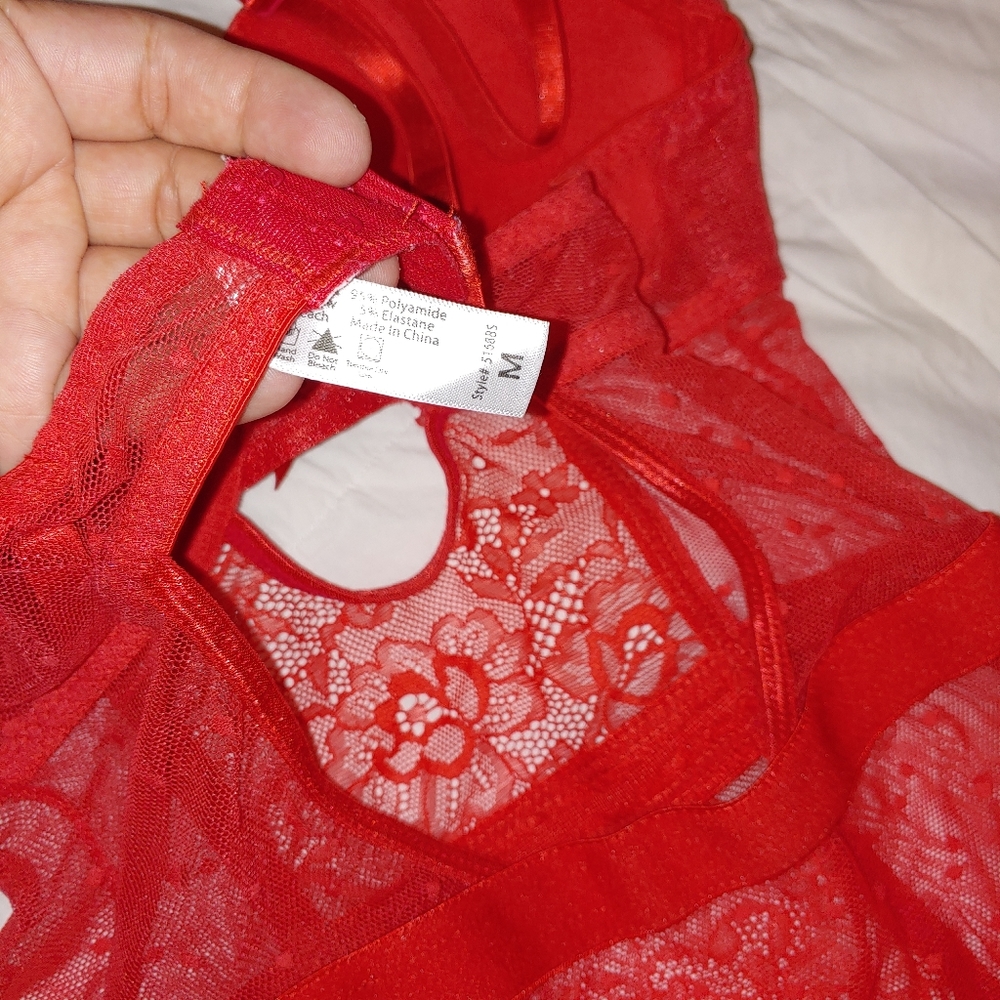NWOT Red lingerie - Picture 3 of 4